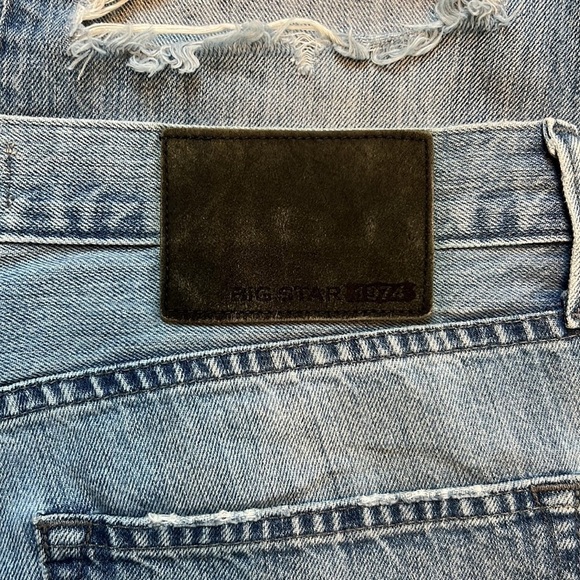 BIG STAR Mens MUCHO Distressed Medium Wash Straight Leg, Size… - Picture 7 of 8